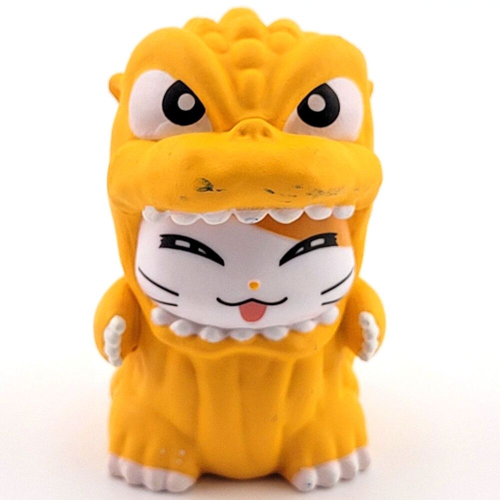 Hamtaro - Bandai Godzilla x Hamtaro Narabundesu Orange Mini Figure